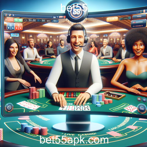 A Experiência do Casino Ao Vivo no Bet55